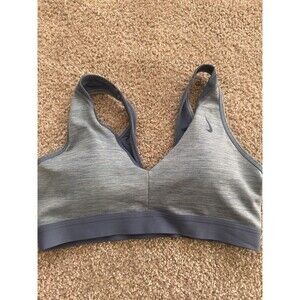 Nike Sports Bra Dri-Fit Twist Back V-Neck Yoga Active Size M Pilates Training